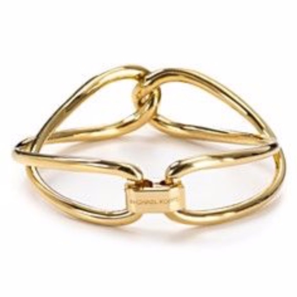 Michael Kors Jewelry - MICHAEL KORS Golden Love Twist Equestrian Bracelet